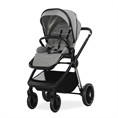Carrozzina combinata BIANCA 2in1 con cestino estivo GREY